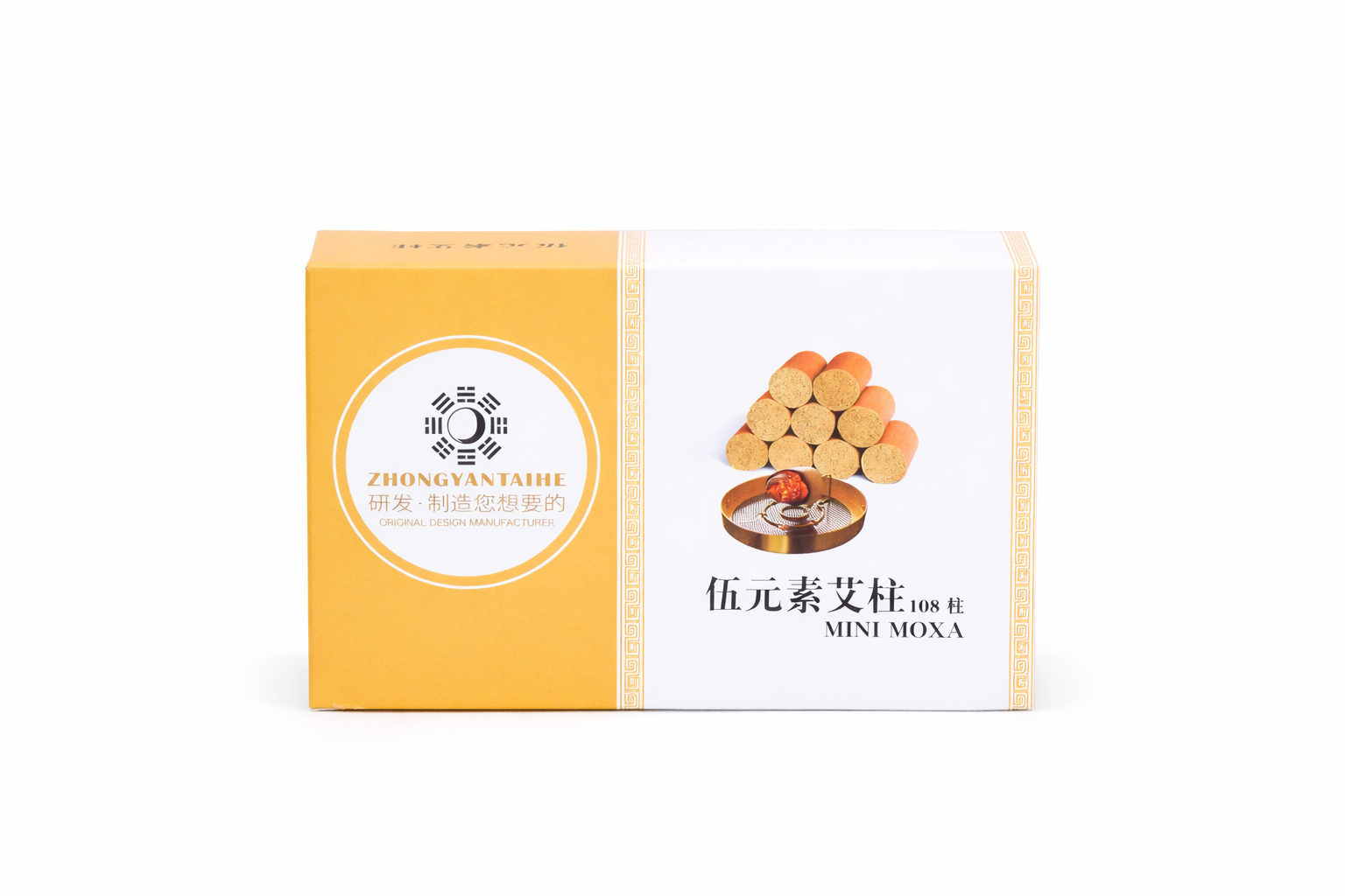 Mini Moxa Para Agujas De Acupuntura Zhongyan Taihe - Caja x 108 u.