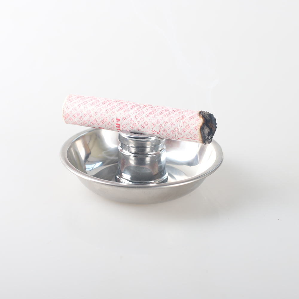 Extinguidor de Cigarro de Moxa con Bandeja - Image 2