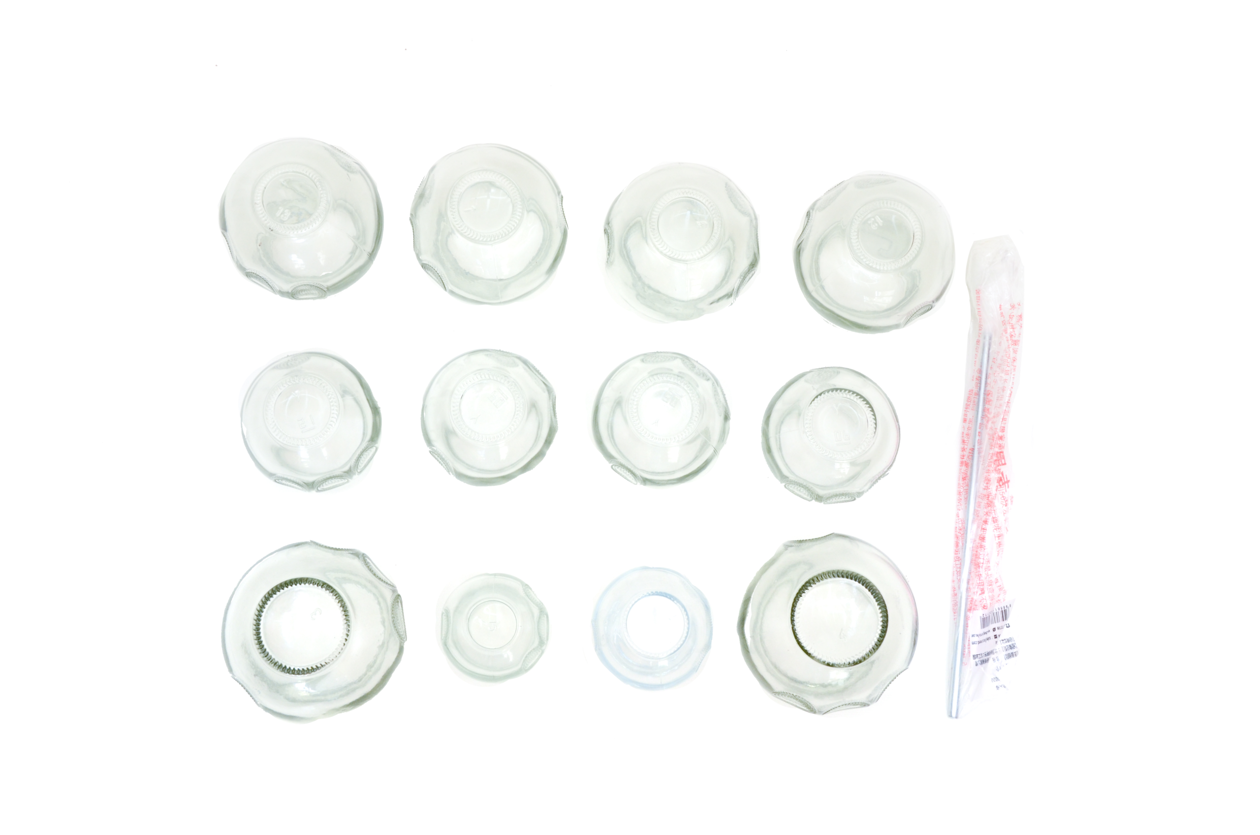 Set de Ventosas de Vidrio Zhongyan Taihe x 12 u. - Image 3